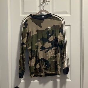 Adidas Camo Long Sleeve